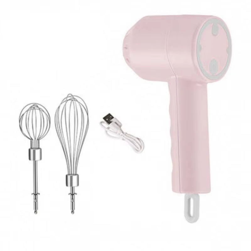 Electric Food Mixer Wireless Portable Hand Blender 3 Speeds High Power Dough Blender Egg Beater Baking Hand Mixer Kitchen Tools