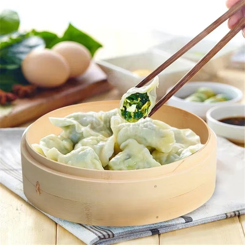 Bamboo Steamer Fish Rice Vegetable Snack Basket Set Kitchen Cooking Tools Cage or Cage Cover Cooking Cookware Cooking
