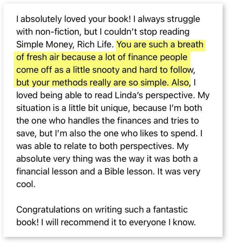 Simple Money, Rich Life (Our 4-Part Formula We Followed to Earn and Give $1 Million by Age 40) by Bob Lotich