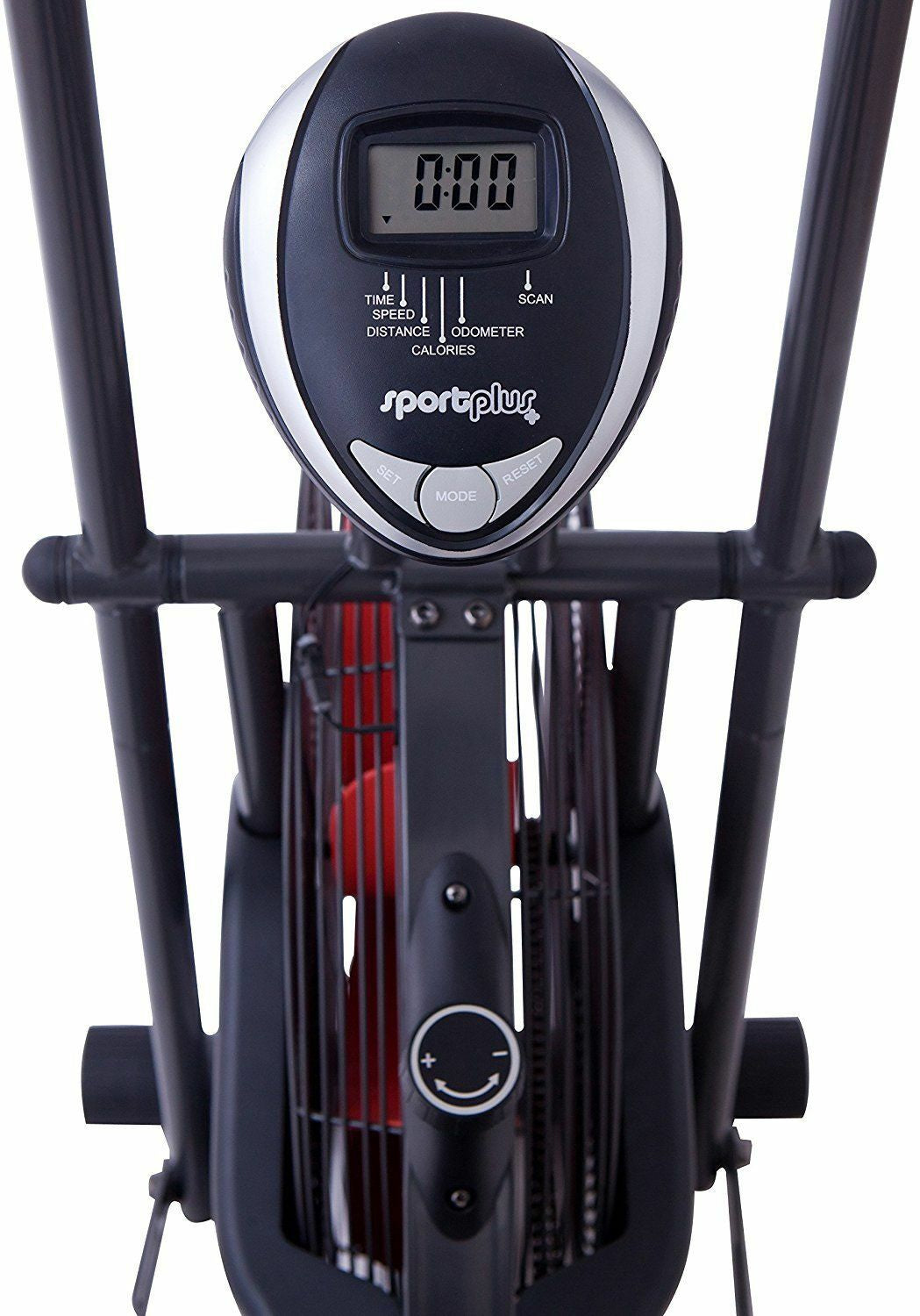 Sportplus Fan Air Bike Fitnessbike Heimtrainer Trimmrad Indoor Fahrrad