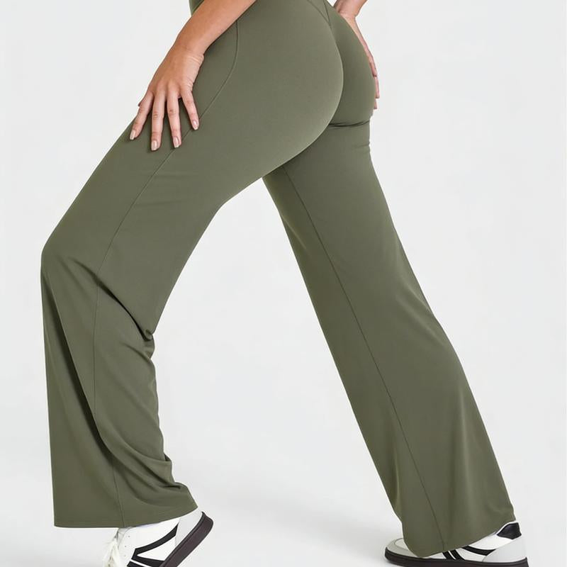 TRYTO Softmotion Straight Leg Bottoms Fitness Sportswear Gymwear Casual Pants