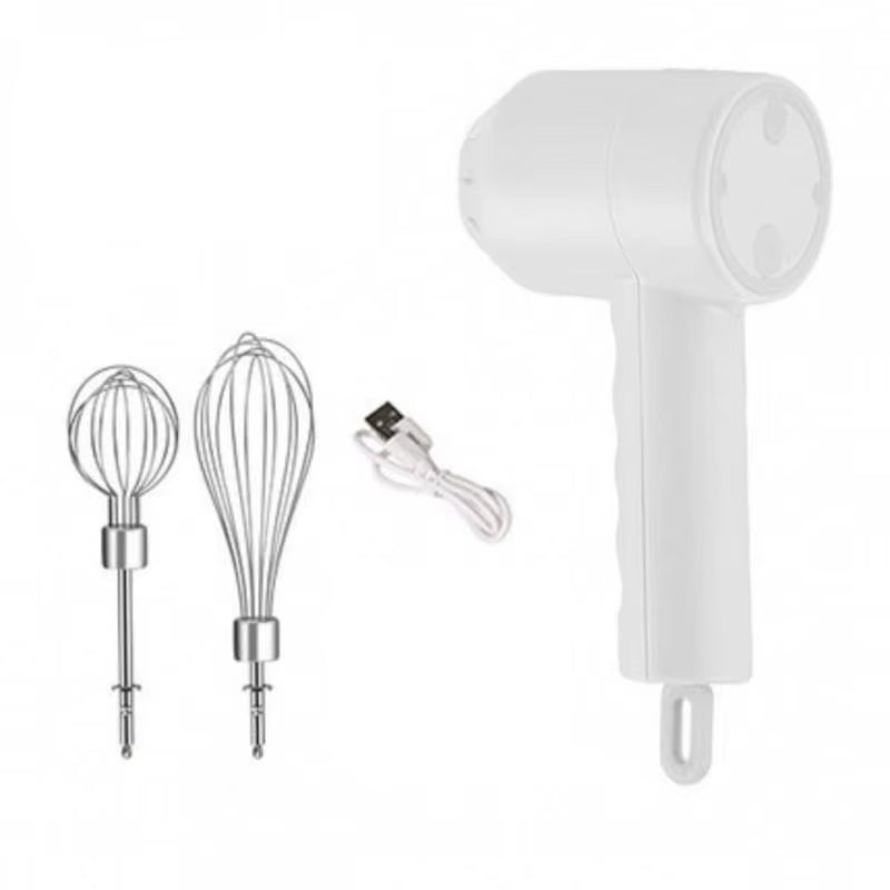 Electric Food Mixer Wireless Portable Hand Blender 3 Speeds High Power Dough Blender Egg Beater Baking Hand Mixer Kitchen Tools