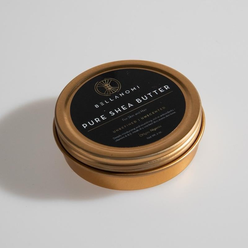 Bellanomi Pure African Shea Butter Fragrance-Free Skin Repair Ethically Sourced from Nigeria Moisturizing Body Care Sensitive Skin