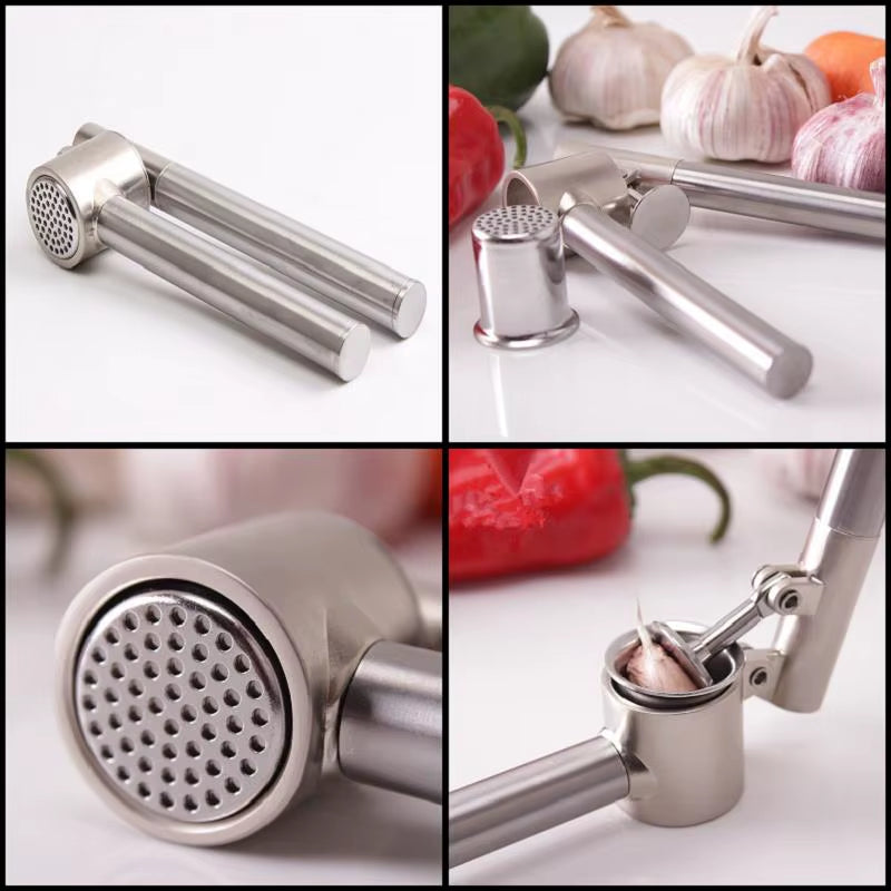 Super Stanless Steel Hand Squeeze Juicer Garlic Press Crusher Ginger Squeezer Slicer Masher Kitchen Gadgets