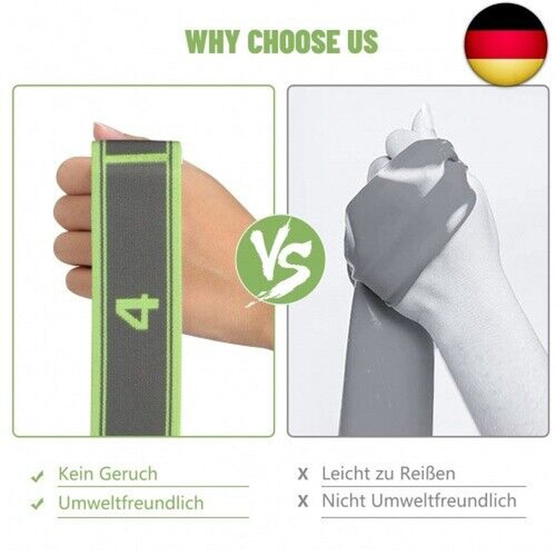 CLOPAE Yoga Stretching Band,Fitnessbä