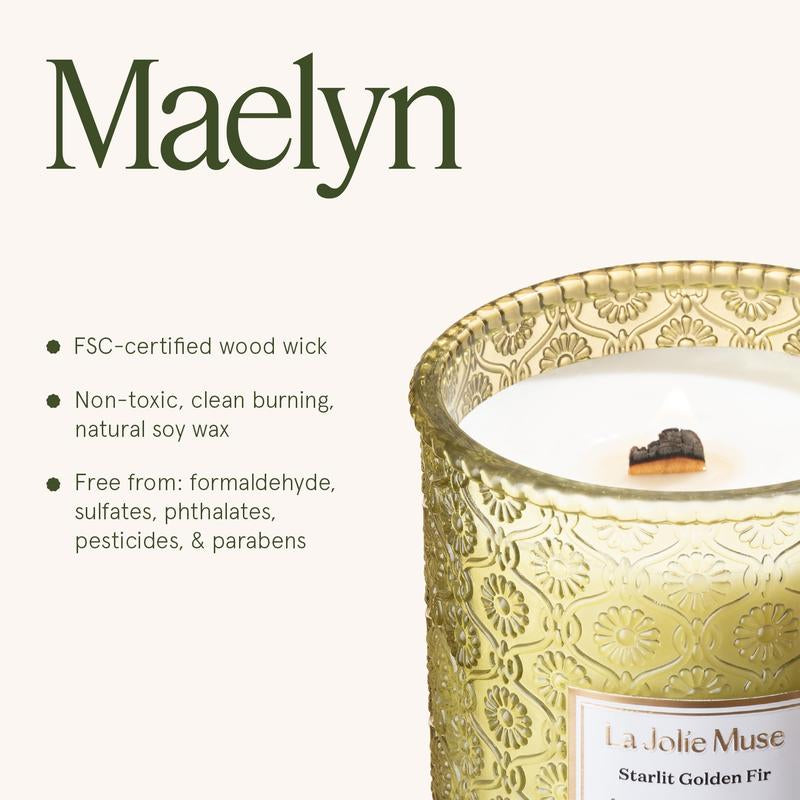 Maelyn - Starlit Golden Fir 19Oz Candle