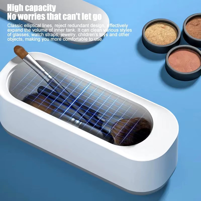 Vibration Ultrasonic Glasses Cleaning Machine Household Appliances Watches Function Timer Cleaning Machine 450Ml