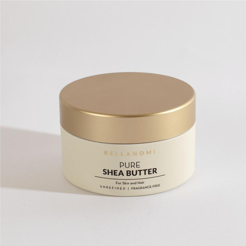 Bellanomi Pure African Shea Butter Fragrance-Free Skin Repair Ethically Sourced from Nigeria Moisturizing Body Care Sensitive Skin